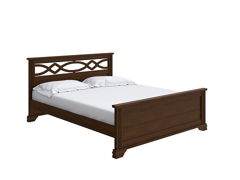 Большая кровать Niko - Кровать в стиле современной классики из массива