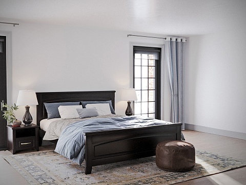 Двуспальная кровать Marselle - Классическая кровать из массива