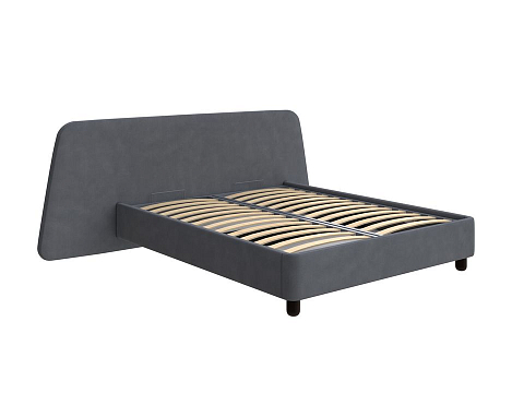 Кровать 140х190 Sten Berg Left - Мягкая кровать с необычным дизайном изголовья на левую сторону
