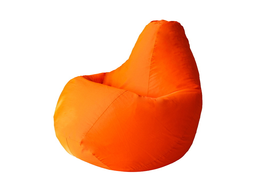 Кресло-мешок King 85x85 Ткань Фьюжн Оранжевый - Кресло-мешок с оригинальным дизайном 