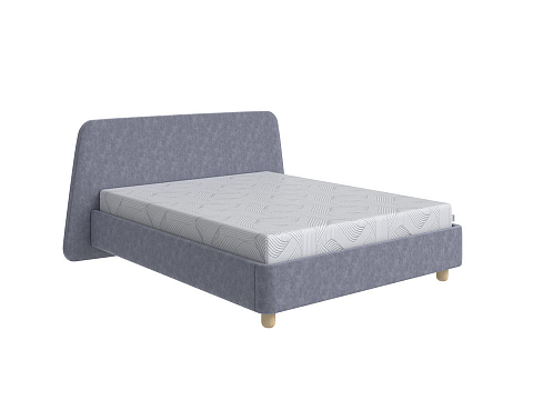 Двуспальная кровать с матрасом Sten Berg - Симметричная мягкая кровать.
