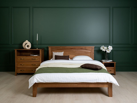 Кровать 180х200 Marselle-тахта - Деревянная кровать со встроенным основанием